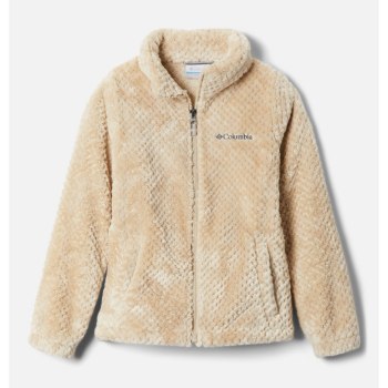 Columbia Jakne Za Djevojčice - Fire Side Sherpa Kaki Boja | VUCO-81364